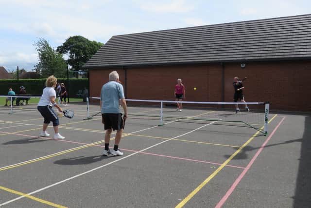 Pickleball appeals to players of all ages.