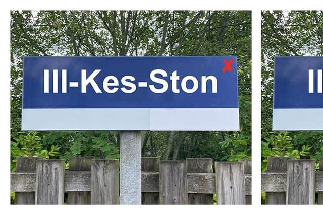 New mock-up signs from Northern