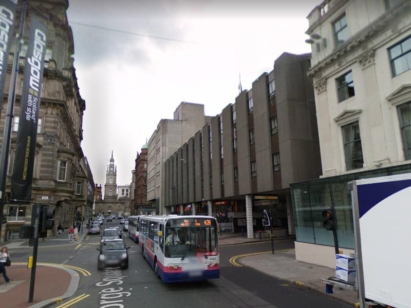 There was little fondness left for the old 1960s facade of Queen Street Station when Google first came to Glasgow.