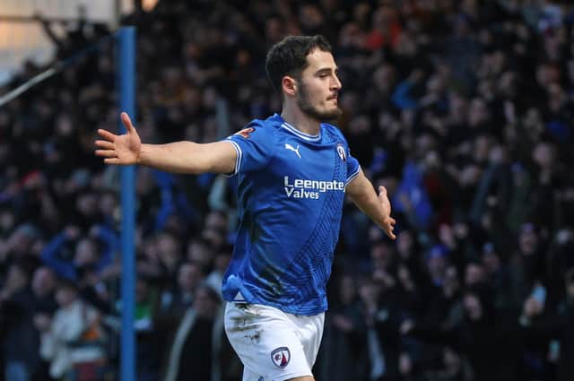 Chesterfield beat Southend United 3-0.