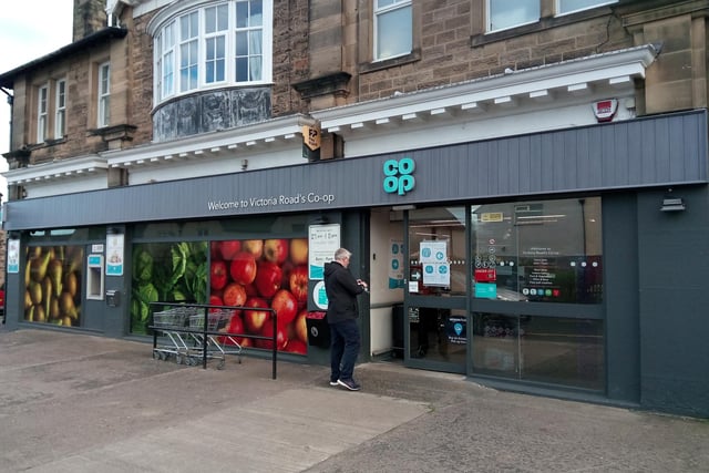 The Co-op on Victoria Road is open for business.