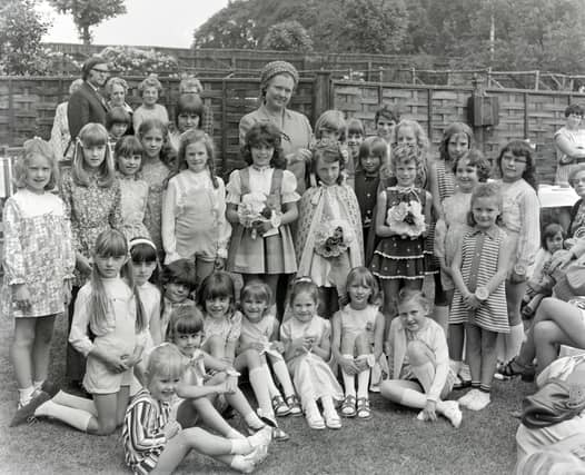 Marlpool church garden party, July 1971.