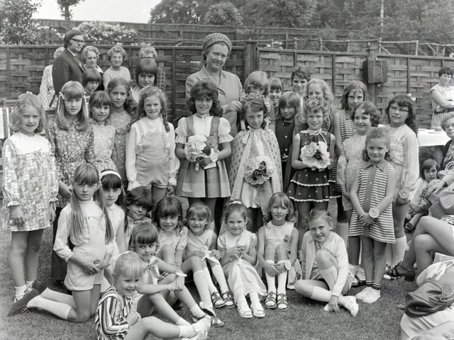 Marlpool church garden party, July 1971.