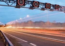 Smart motorways, like the M1 in Derbyshire, have seen the hard shoulder converted into a fourth driving lane.