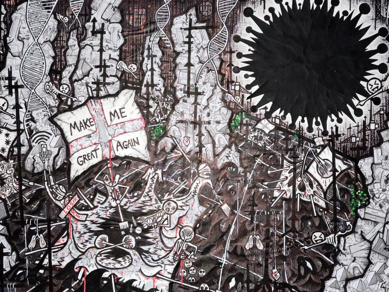 Artwork by John Ledger, from Barnsley.