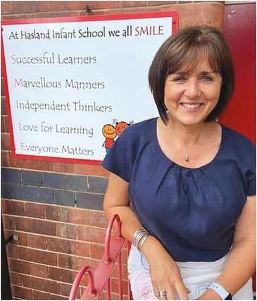 Alison Wain said goodbye to Hasland Infant and Nursery school after 10 years as headteacher