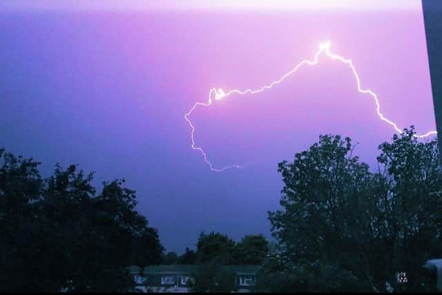 Multiple thunderstorms are expected to develop across Derbyshire throughout the week.