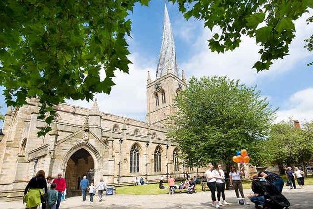 Take a trip up the tower at Chesterfield's Crooked Spire Church and enjoy a magnificent bird's-eye view of the town. Tours run on Friday and Saturdays throughout the spring and summer including  May 28 and 29, June 2 and 3, from 2.30pm to 3.30pm.