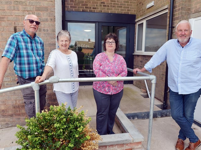Davies is the last surname on this list, held by 2,542 people across Derbyshire. Davies means David or Dafydd's son, with David a Hebrew personal name interpreted as ‘beloved’. Pictured here are Ian Birchmore, Yvonne Birchmore, Catherine Crofts and Paul Davies.