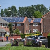 Eligible homeowners in Chesterfield are to be invited to apply for fully funded energy efficient improvements such as external wall insulation or solar panels. (Photo by Anthony Devlin/Getty Images)