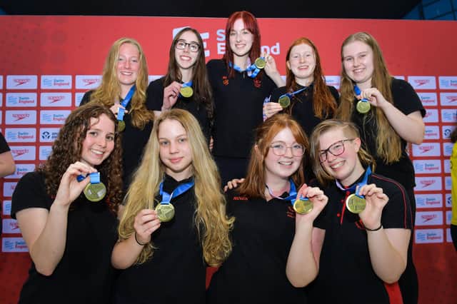 Rykneld's successful team with their medals.