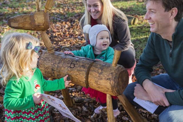 All smiles as festive season starts at the National Trust