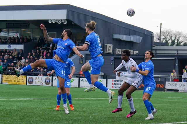 Chesterfield can finish third with a win against Maidstone United on Saturday. Picture: Ellie Hoad/Every Second Media.