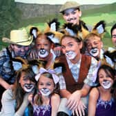 Dronfield Henry Fanshawe School stage The Fantastic Mr Fox in 2009. Our picture shows Anna Lawson, Amber Lemons, Louise Humpage, Chloe Attwood, Eddie Butterfield, Nadia Kleisa , Francesca Morris, Sarah Channon, Chloe Axelby and Hannah Browes.