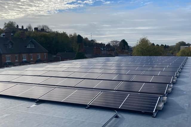 The solar panels at Ashbourne Leisure Centre could soon be mirrored by installations in Matlock and Wirksworth.