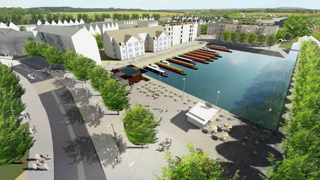 The Staveley Waterside development will include a café, as well as flexible office and workshop units for start-up businesses.