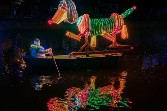 Slinky Dog on the River Derwent