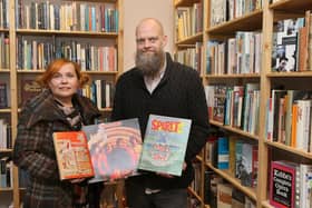 Book Folk opening, Chris and Lorraine Witty are back in Buxton. Photo Jason Chadwick