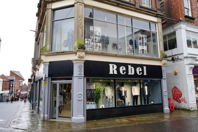 Rebel Menswear had been based on Burlington Street for the last two decades, but moved into a larger unit on the corner of High Street and Packer’s Row earlier this year.