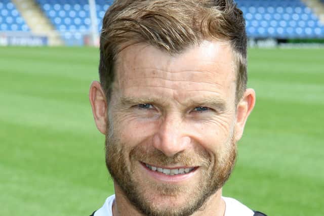Shane Nicholson, pictured at Chesterfield in 2013.