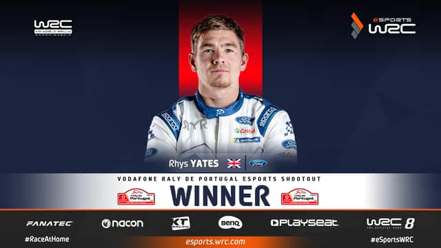 Rhys Yates is a race winner once again.