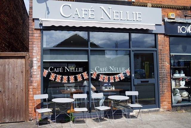 Café Nellie, Chatsworth Road, Chesterfield, S40 2BA scored 4.8 out of 5 based on 99 Google reviews. Jo Gee posted: "Such a gorgeous cafe! I've had lunch here with a friend then attended an afternoon tea party with about 25 people. The food was beautifully prepared and set out. Tracey and her colleague were so friendly and looked after us all."