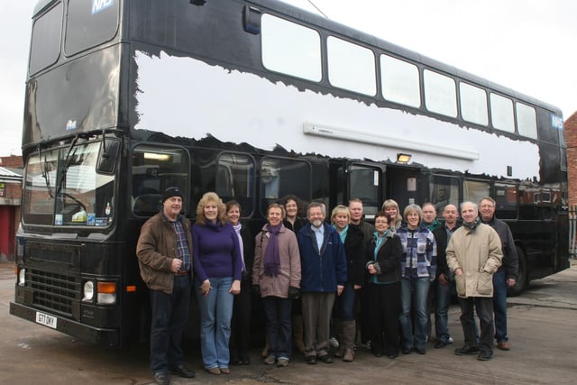 A charity which helped the homeless in Chesterfield received a new bus from the Primary Care Trust in 2009.