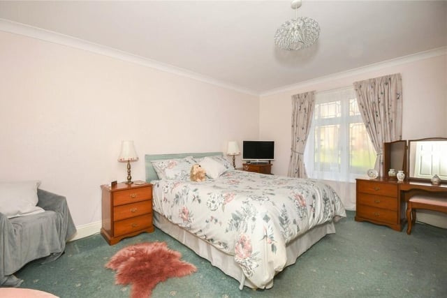 There is a double bedroom contained within the living space adjoining the main house.