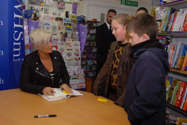 Were you there when Kerry Katona signed autographs for young fans at W.H.Smith's in the Market Square, Sunderland in 2012?