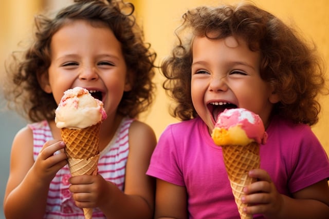 Ice cream always puts a smile on the face of children - and makes adults pretty happy too! (generic photo: Adobe Stock/Annebel146)