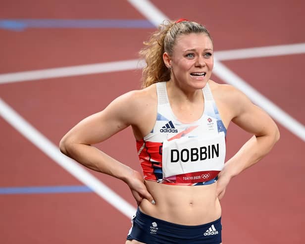 Beth Dobbin will lead the children of Heath Primary School in a fitness circuit before delivering a motivational talk (Photo by Matthias Hangst/Getty Images)