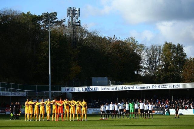 Troubled Dover have been given a value of £293,000.