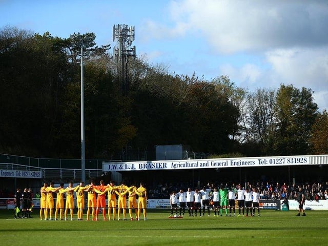Troubled Dover have been given a value of £293,000.