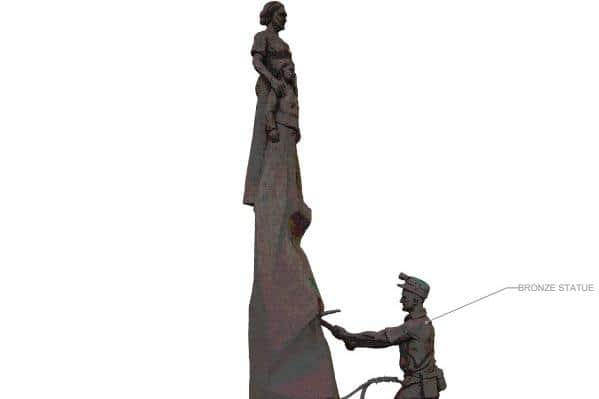 An impressive bronze statue honouring miners who lost their lives while working in collieries is to be the centrepiece of Shirebrook Market Place.