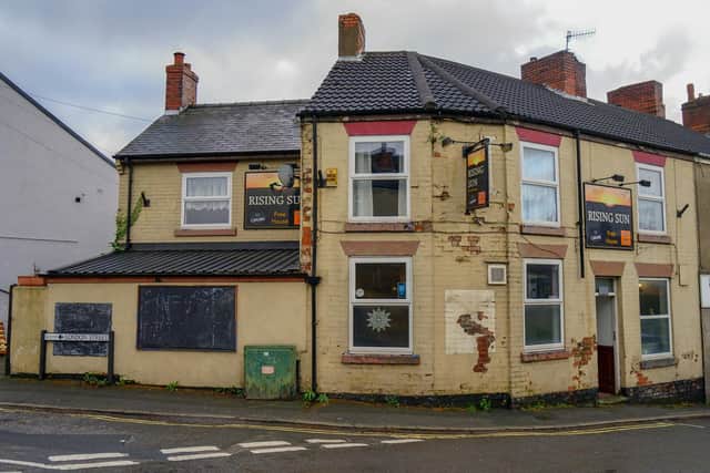 The pub had been closed for a period of time, but reopened again at the weekend.