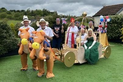 This photo submitted by Angela Hatton shows residents in Clay Cross enjoying a party. Neighbours on Lathkill Grove and Biggin Close organise a party for all special occasions.'