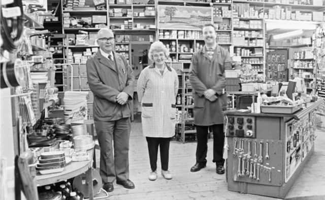 Staff at Johnsons Ironmongers are pictured in 1994.