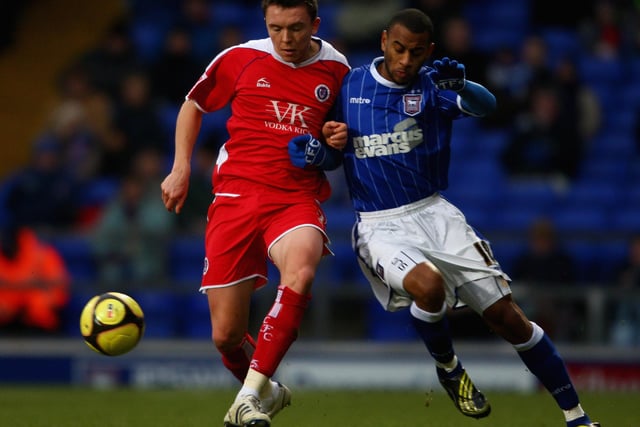 The former Nottingham Forest defender enjoyed five season with Chesterfield after joining on a two-year contract in June 2007. Hhis first goal for the club was one to remember after he scored direct from a corner in a 3-1 win at Mansfield Town.