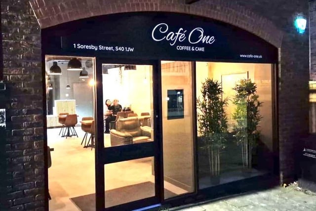 Cafe One is another addition to Chesterfield town centre, opening in December.
