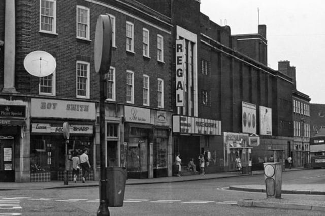 The Regal on Cavenish Street, Chesterfield, was the place many people saw blockbusters like Star Wars. It opened in 1936 and spent several decades as the ABC, before going back to its original name in the eighties, as shown here.