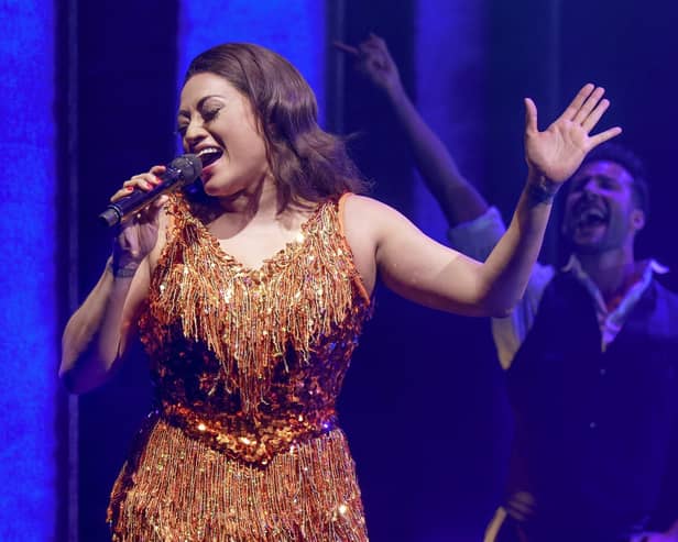Emily Williams stars ar Rachel Marron in The Bodyguard touring to Sheffield Lyceum Theatre from October 10 to 14, 2023 (photo: Paul Coltas)