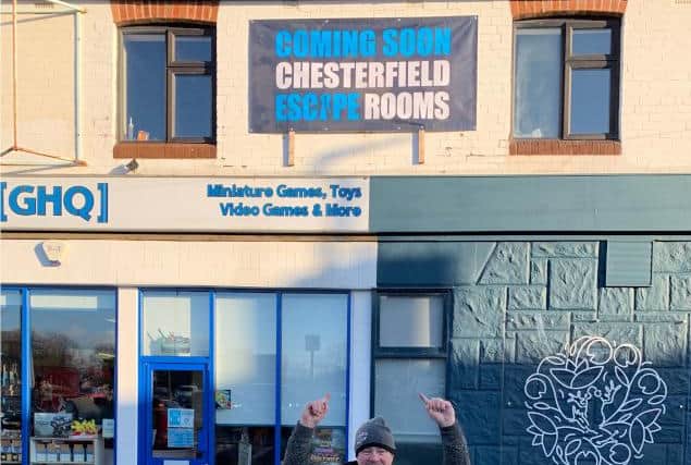 Nick Hogan, owner of Chesterfield Escape Rooms. Picture courtesy of Destination Chesterfield.