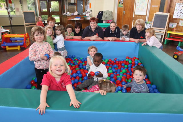 Charity nursery is having a ball. A Chesterfield-based charity nursery has won a ball pool as part of a prize draw event to raise awareness of early years careers in 2009