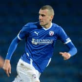 Haydn Hollis suffered a 'serious' achilles injury in Chesterfield's win against Eastleigh.