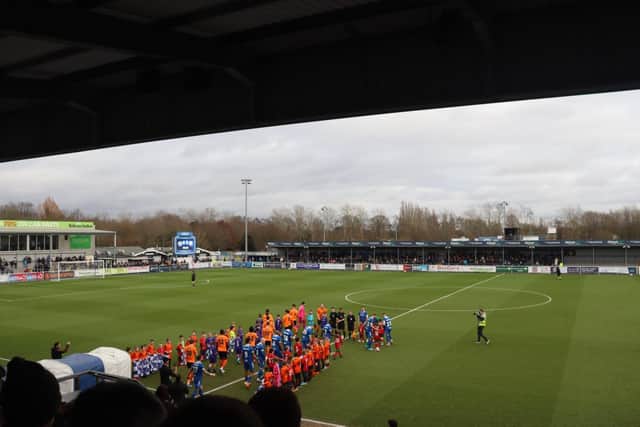 Chesterfield travelled to Eastleigh on Saturday.