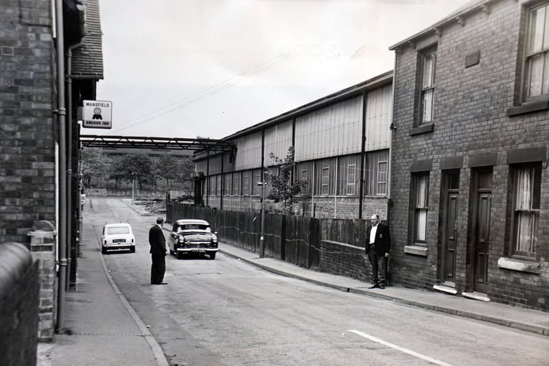 Factory Street residents in Brampton complain of noise from a factory opposite the Anchor Inn in September 1967.