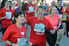 Runners hit the streets of the Chesterfield for the Redbrik Foundation Chesterfield 10K. All photos: Brian Eyre