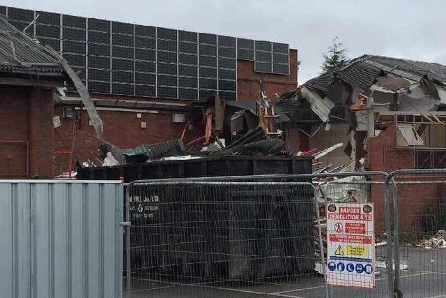 It was a sad day for many in 2017 when the old pool building, home to so many memories was demolished.