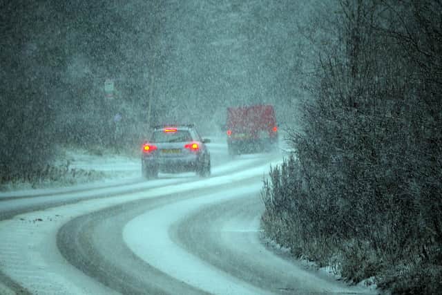 A number of major roads in Derbyshire have been closed due to snow