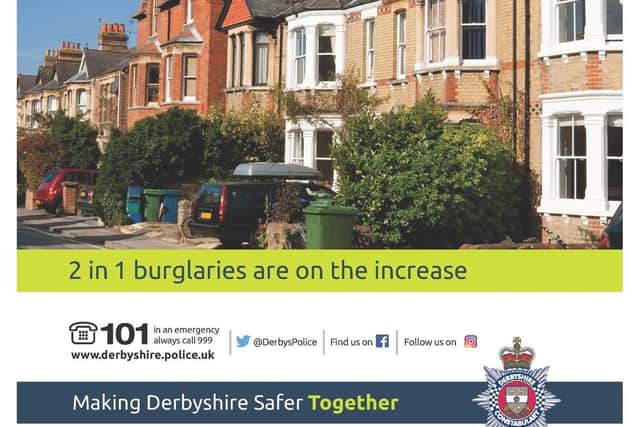 Derbyshire Police are warning residents following attempted burglaries in Clowne and Barlborough.